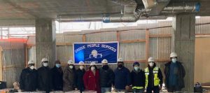 group at 2050 Grand Concourse topping off