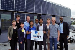 Solar advocates at The Meekerman